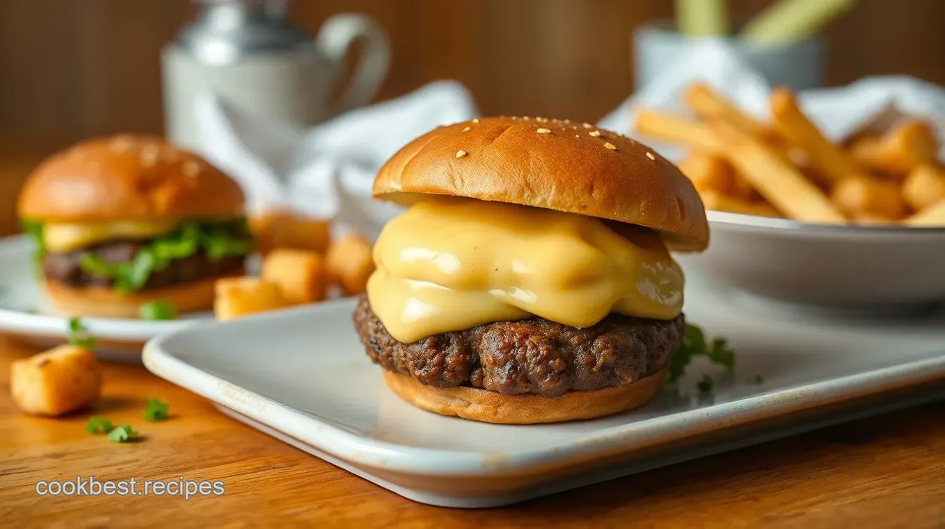 Delicious Baked Mini Cheeseburgers with Tater Tots