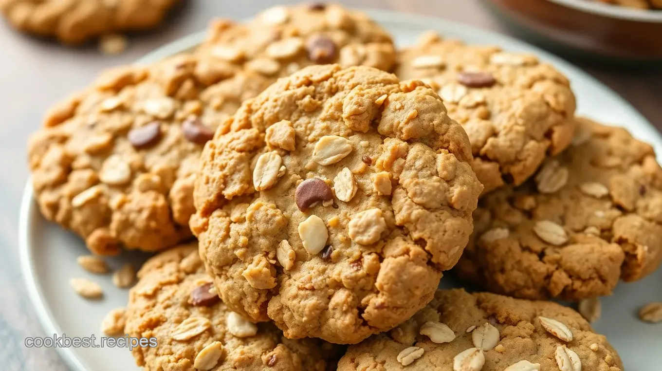 Oatmeal Almond Cookies