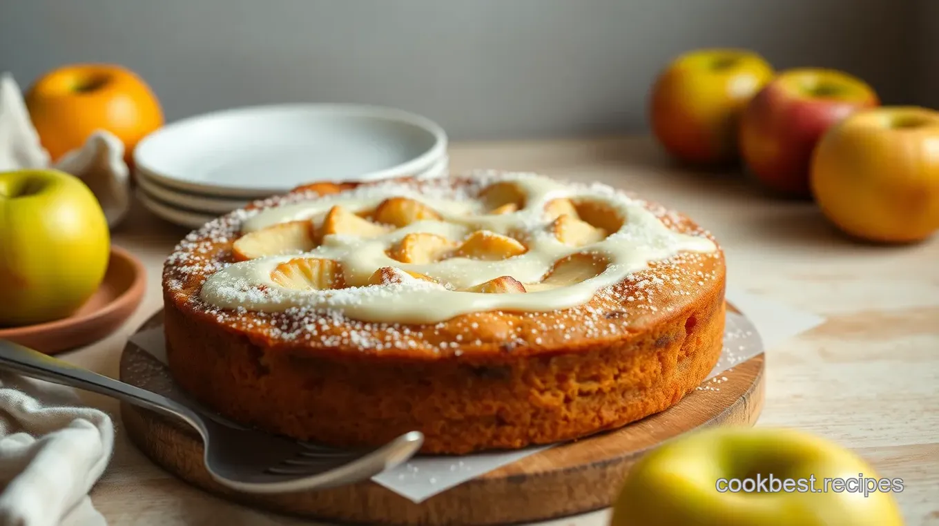 Baking Apple Cake: Easier than Pie