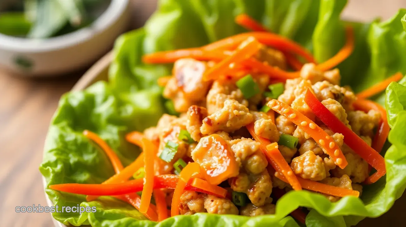 Bib Lettuce: Easy Hoisin Chicken Wraps for a Delicious Meal!