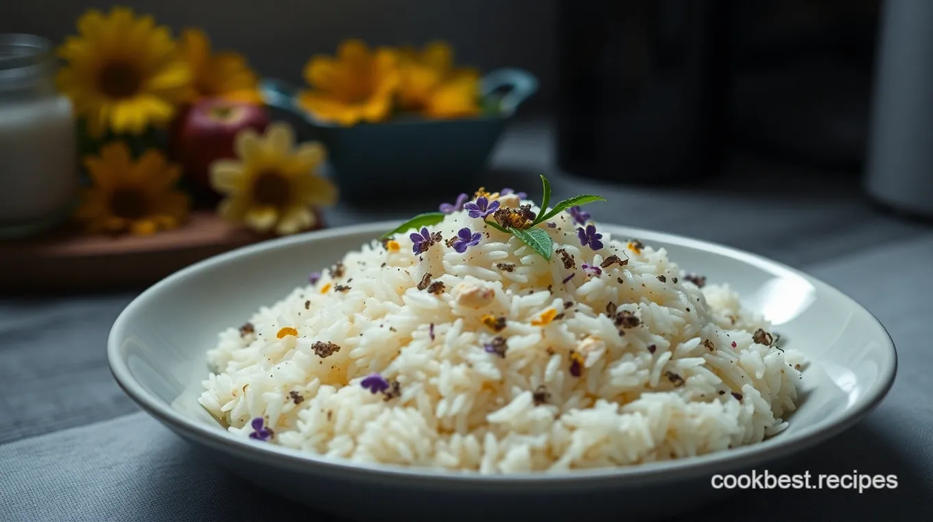 Flower Power Rice Recipe