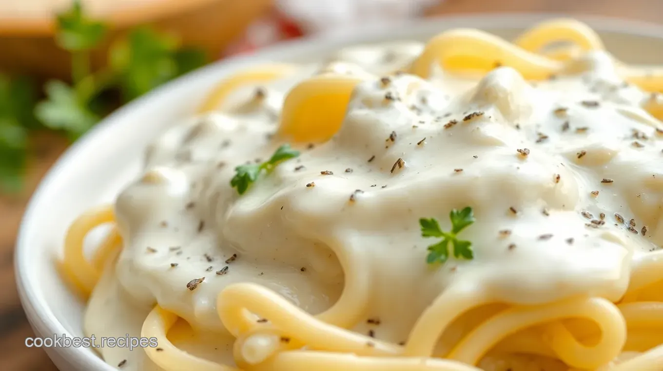 Creamy Alfredo Sauce for Freezing