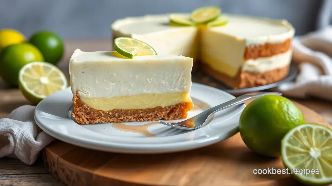 Layered Key Lime Pie Lush Delight