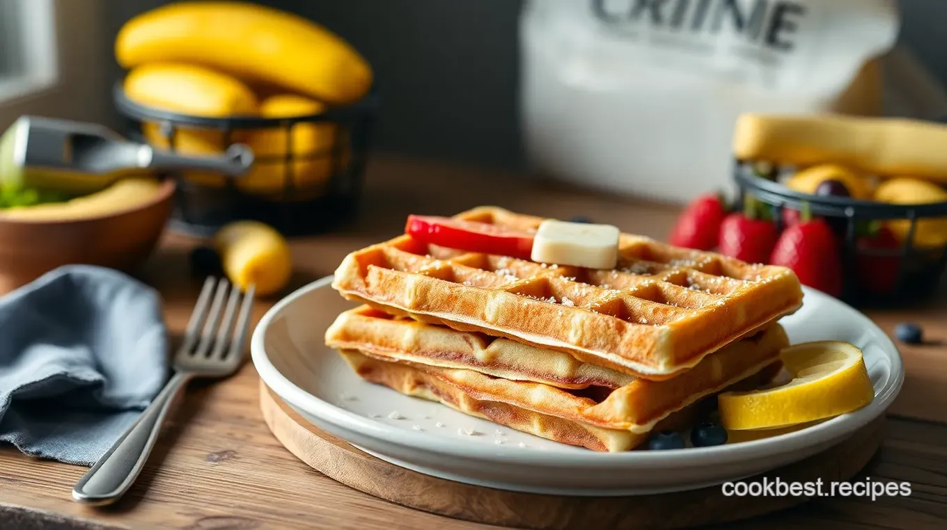 Delightful Belgian Waffles in Just 30 Minutes