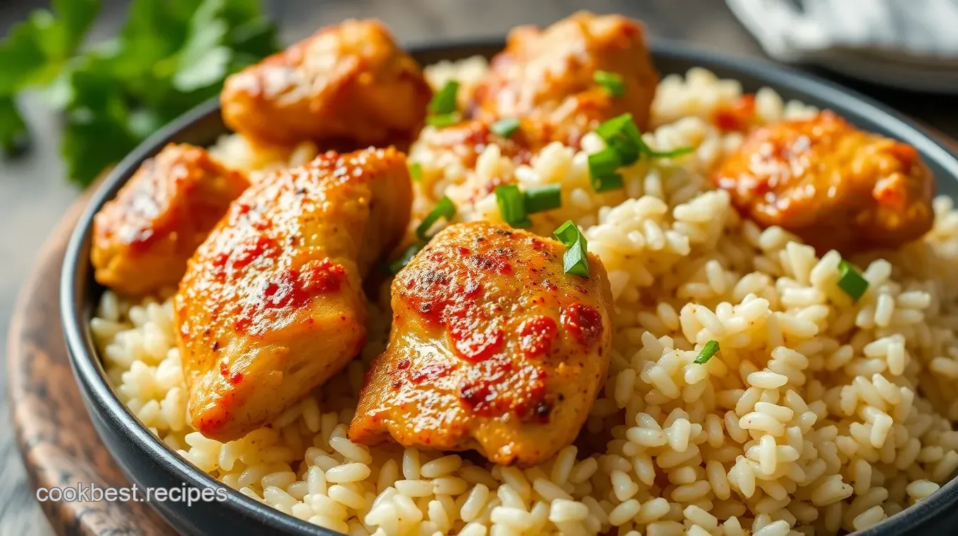 Ninja Pressure Cooker Chicken and Rice