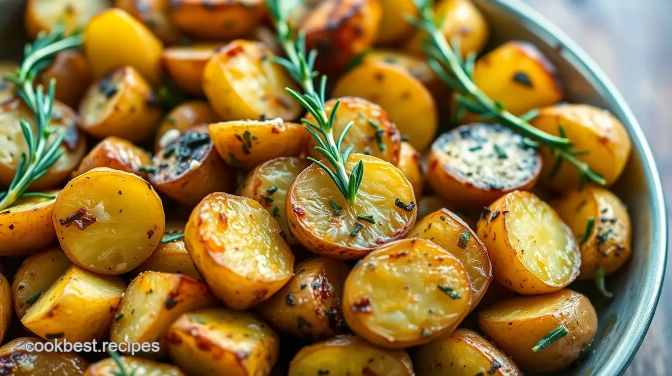 Herb-Roasted Baby Dutch Yellow Potatoes