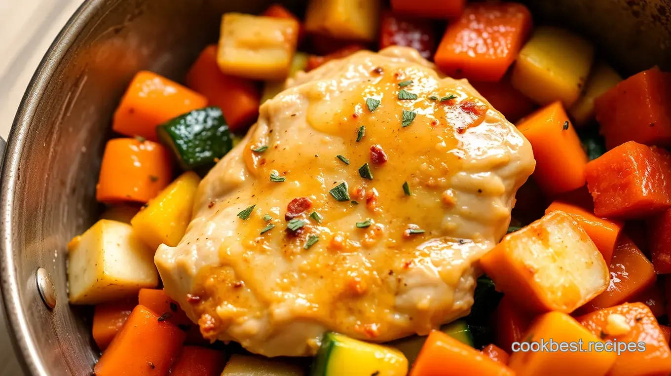 Ninja Foodi Slow Cooker Chicken & Veggies