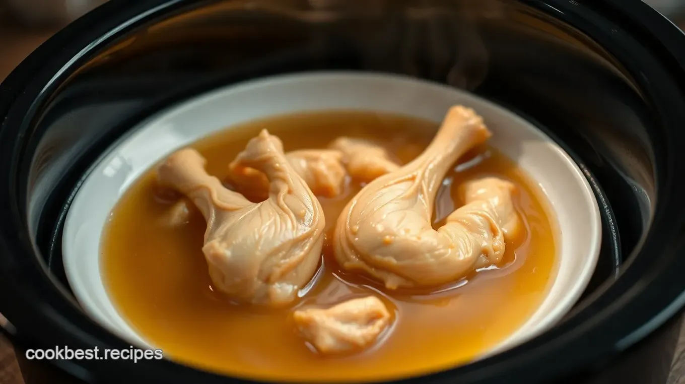 Slow Cooker Chicken Feet Flavorful Broth