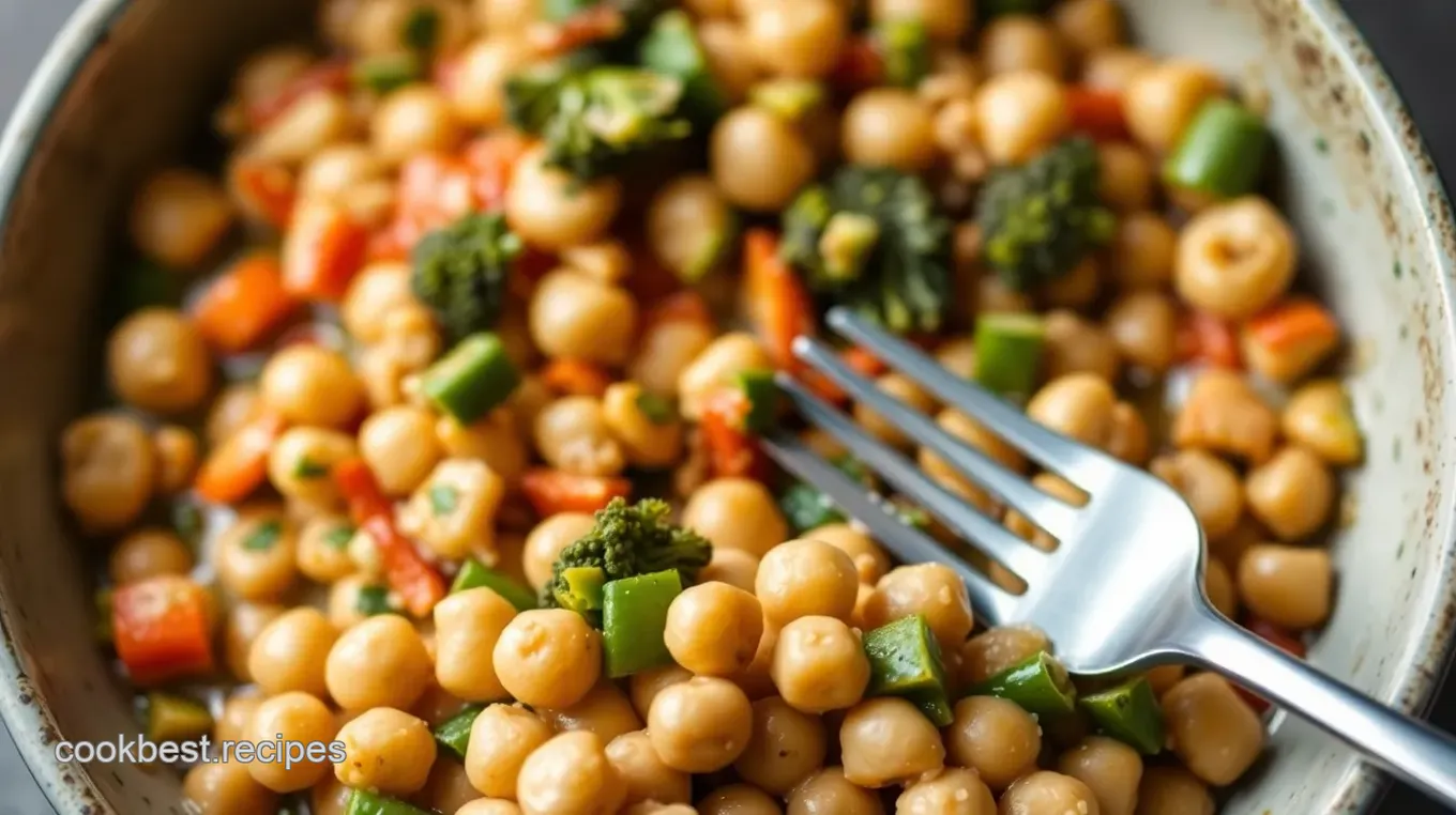 Thrifty Chickpea Stir-Fry