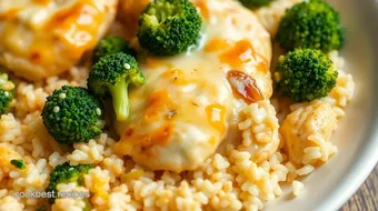 Bake Chicken with Cheese & Broccoli Comfort recipe card