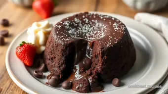 Bake Chocolate Lava Cake - Deliciously Gooey recipe card