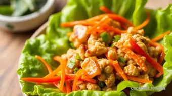 Bib Lettuce: Easy Hoisin Chicken Wraps for a Delicious Meal! recipe card