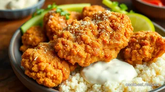 Crispy Fried Chicken Delight in 30 Minutes recipe card