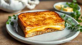 Grilled Cheese with Cheddar & Gruyère Joy recipe card