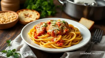 How to Make One-Pot Chicken Parmesan Pasta in 35 Minutes: A Delicious Weeknight Delight! recipe card