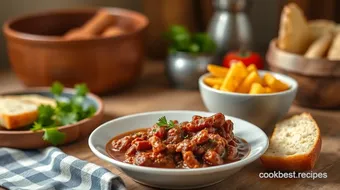 How to Make Slow Cook Chuck Roast Hearty Chili: A Delicious Family Favorite recipe card