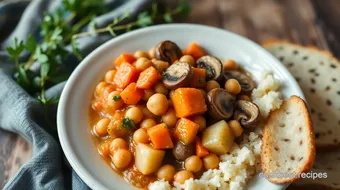 Slow Cooked Chickpea Stew: Enchanting Comfort recipe card