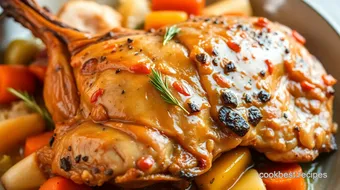 Slow Cooked Pheasant Juicy & Delicious recipe card