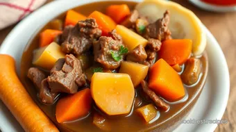 Slow Cooker Beef Stew - Hearty Comfort Meal recipe card