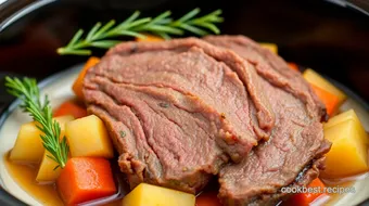 Slow Cooker Elk Roast Tender & Delicious recipe card