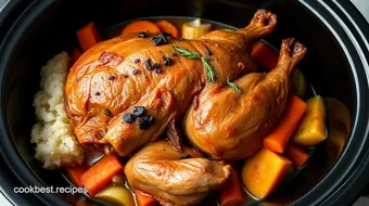 Slow Cooker Pheasant Tender Meal recipe card