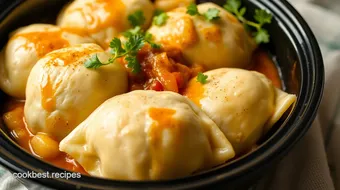 Slow Cooker Pierogi - Comforting & Delicious recipe card