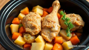 Slow Cooker Turkey Necks: Cozy Comfort Food recipe card