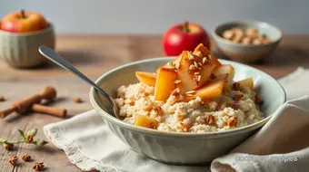 Cozy Stove Top Apple Oatmeal with Cardamom: A Delicious Warm Hug! recipe card