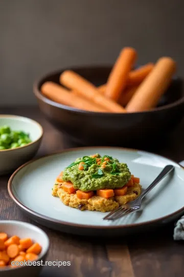 Air Fry Carrot Top Pesto: Dairy-Free Delight steps