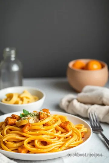 Baked Butternut Squash Pasta Delight steps