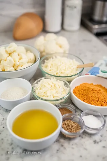 Cauliflower Pizza Recipe ingredients