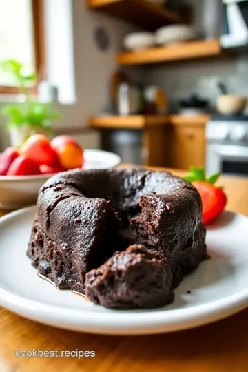 Decadent Chocolate Lava Cake steps