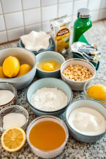 Best Lemon Bundt Cake ingredients