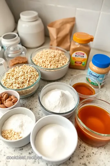 Oatmeal Almond Cookies ingredients