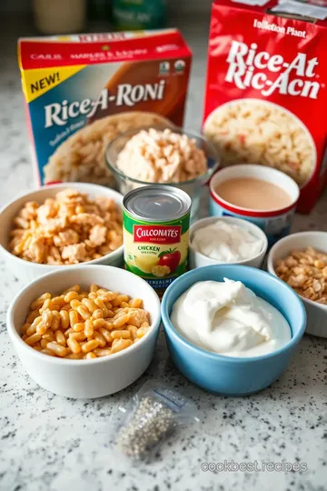 Rice-A-Roni Chicken Casserole ingredients