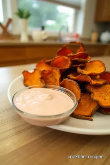 Bake Sweet Potato Chips with Tangy Dip steps