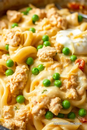 The Best Old Fashioned Tuna Noodle Casserole presentation