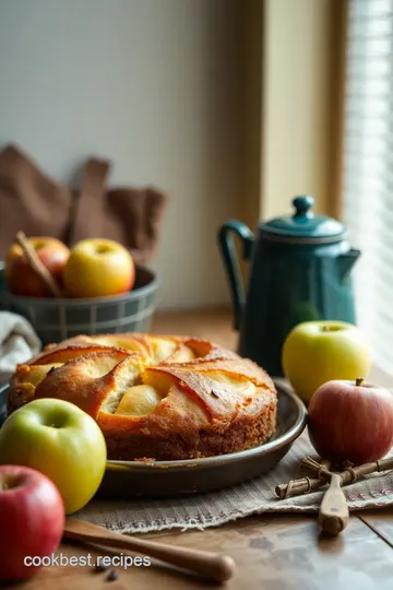 Baking Apple Cake: Easier than Pie presentation