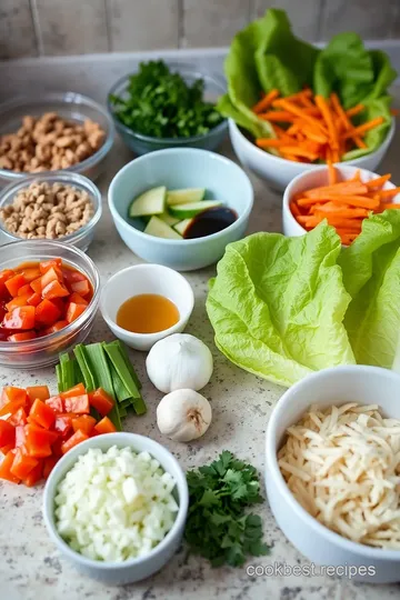 Bib Lettuce: Easy Hoisin Chicken Wraps for a Delicious Meal! ingredients