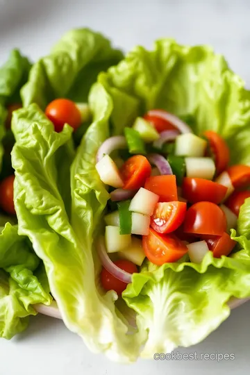 Bibb Lettuce Salad with Lemon Vinaigrette and Grilled Chicken presentation