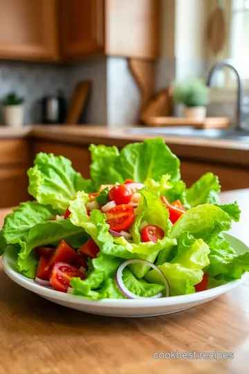 Bibb Lettuce Salad with Lemon Vinaigrette and Grilled Chicken steps