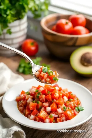 Blend Fresh Salsa with Zesty Flavor presentation