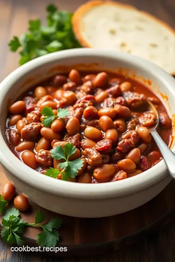 Hearty Chili Ground Beef with Beans ingredients