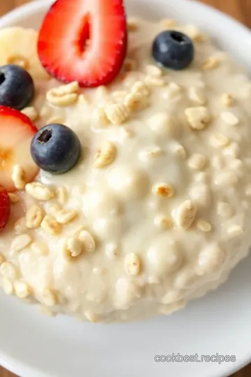 Creamy Buttermilk Oatmeal presentation