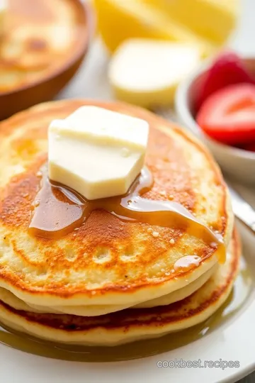 Fluffy Pancakes Recipe presentation