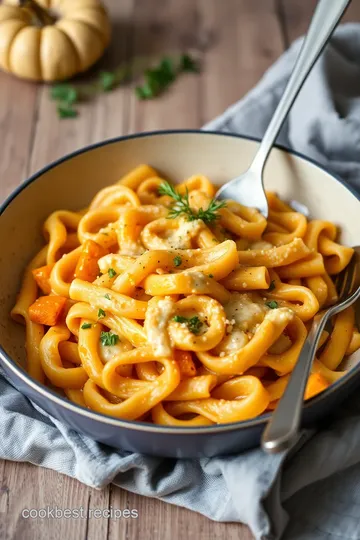 Cook Rigatoni Pumpkin Creamy Delight steps