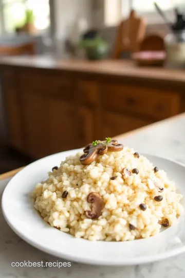 Hearty Mushroom Risotto steps