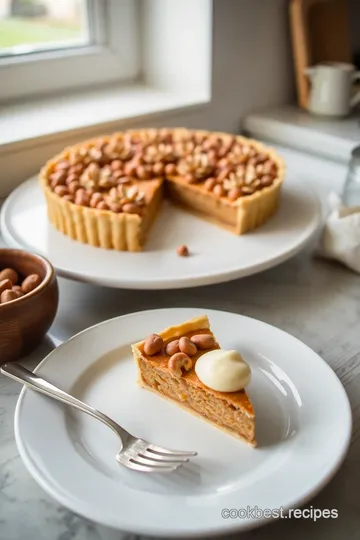 Decadent Hazelnut Chocolate Ganache Tart steps