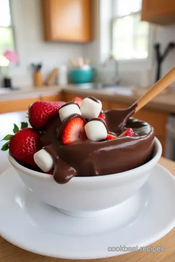 Easy Chocolate Fondue Recipe steps