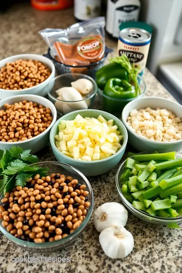 Slow Cooker Hoppin John ingredients